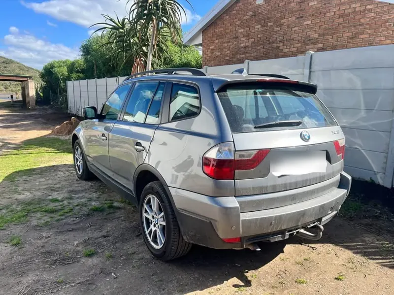 BMW X3 after a wash