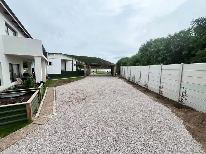 New gravel driveway installed by Apex Pressure
